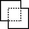 תמונה של שני ריבועים ש=שחורים