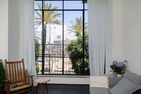 אדריכלית- רינת משיח-הריסון חלונות מפרופיל ברזל בלגי